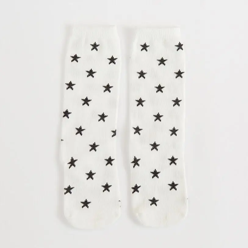 Носки для малышей; длинные носки для новорожденных девочек; теплые недорогие модные дизайнерские рождественские хлопковые носки с милым рисунком лисы и животных для маленьких мальчиков - Цвет: Kids Socks 16