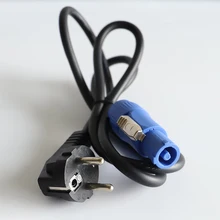 Движущаяся головка светильник powercon силовой кабель Разъем обмена соединитель для СОЕДИНИТЕЛЬ powercon с США ЕВРО Великобритания разъем au для сценического оборудования