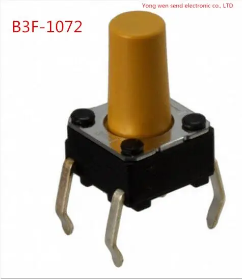 

HOT NEW B3F-1072 B3F1072 1.47N Micro light touch switch Key switch DIP4