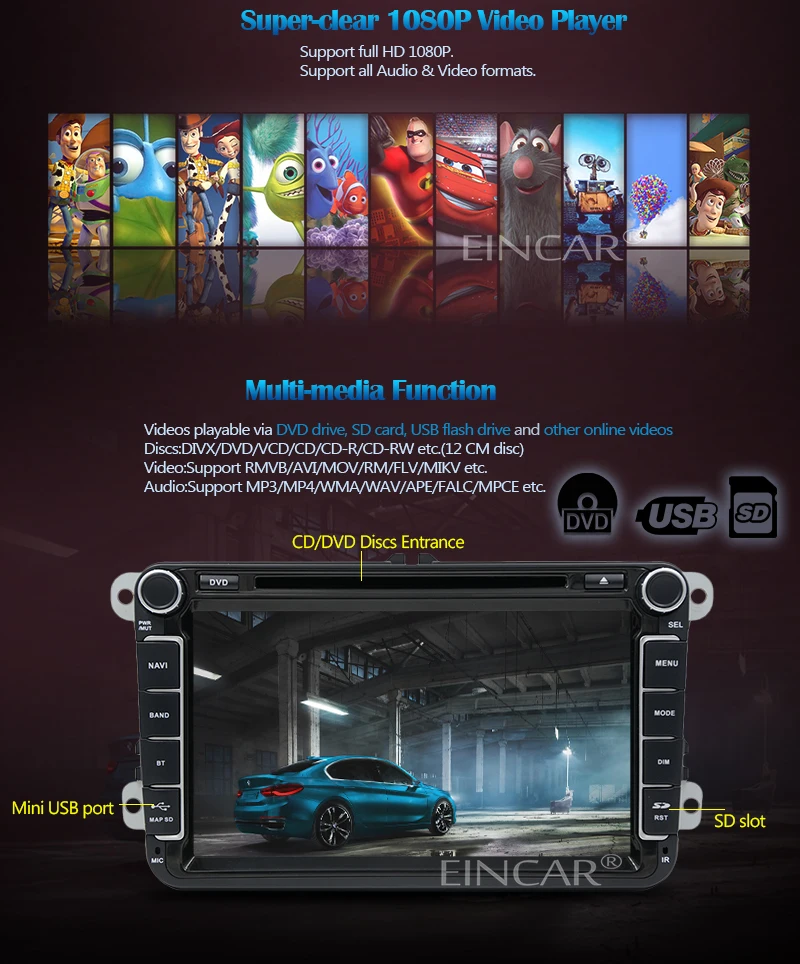 Flash Deal 2 din Android car gps navigator player for for new VW Volkswagen Magotan / Sagitar / Golf / Bora / Touran / Caddy EOS Leon POLO 6