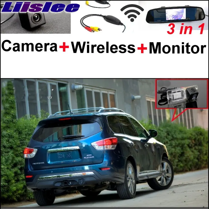 

Liislee For Nissan Pathfinder R52 2012~2017 Special Rear View Camera + Wireless Receiver + Mirror Monitor Easy Parking System