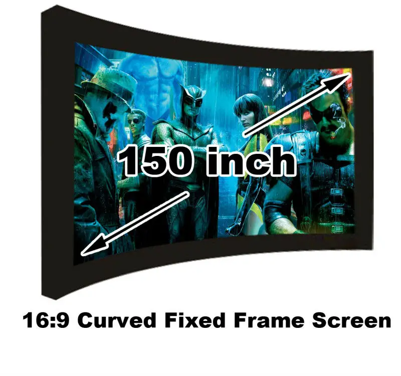 Online Buy Wholesale curved projection screens from China curved