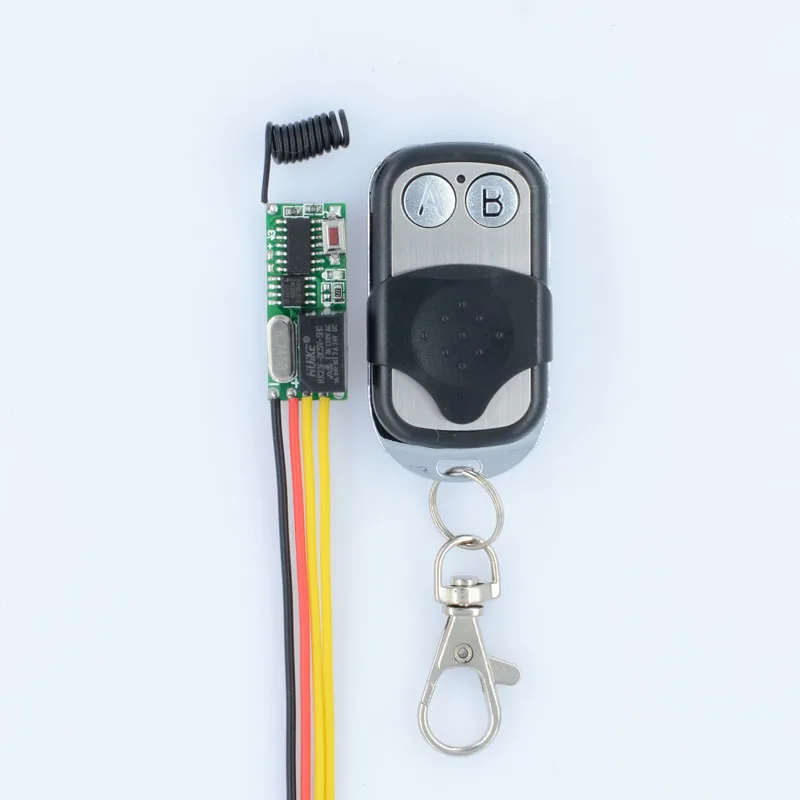 

DC3V DC5V Remote Control Switch System Mini Volume Transmitter Receiver Momentary Toggle Latched Adjust