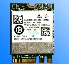 Para Thinkpad L460 L560 P50S T460 T460S T460P T560 BCM94356 802.11AC NGFF Cartão 867Mbps WIFI + Bluetooth 4.1 Sem Fio 00JT479