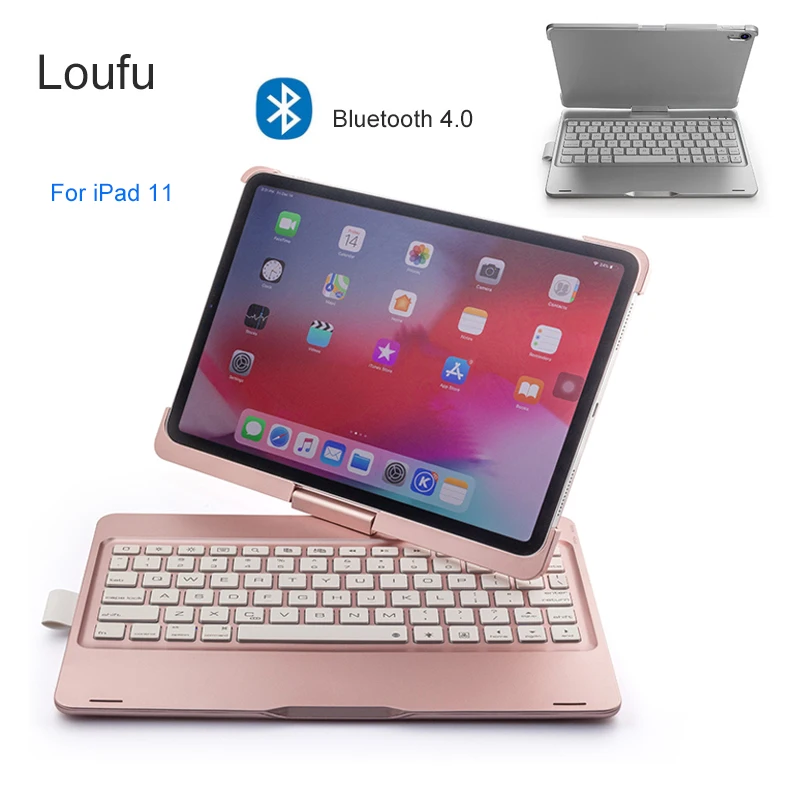 Bluetooth 4.0 Keyboard For iPad Pro 11 Keyboard Case Cover Protective