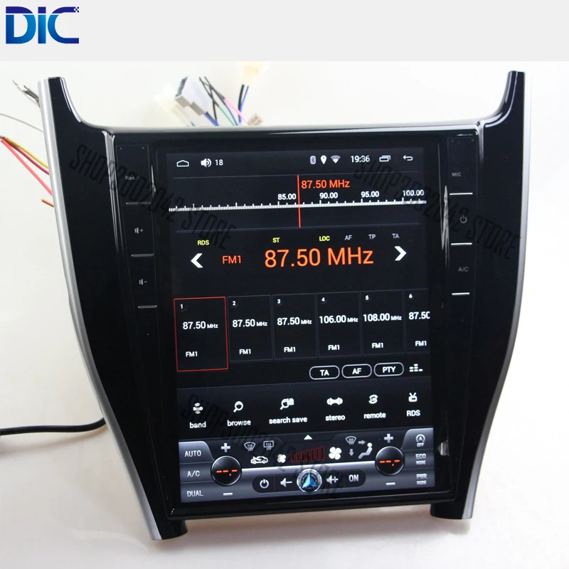 Flash Deal DLC Android vertical screen navigation video player GPS multifunction can bus video audio For toyota harrier 8