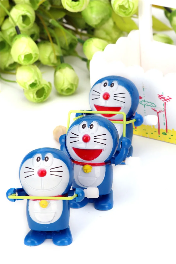 Супер смешной Jingle Cat Doraemon веревка прыгающая заводная игрушка для детей подарок на Рождество или день рождения заводная игрушка