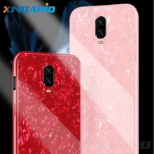 For oneplus 7 pro 6T 6 luxury original case phone back cover pearl glass marble shell