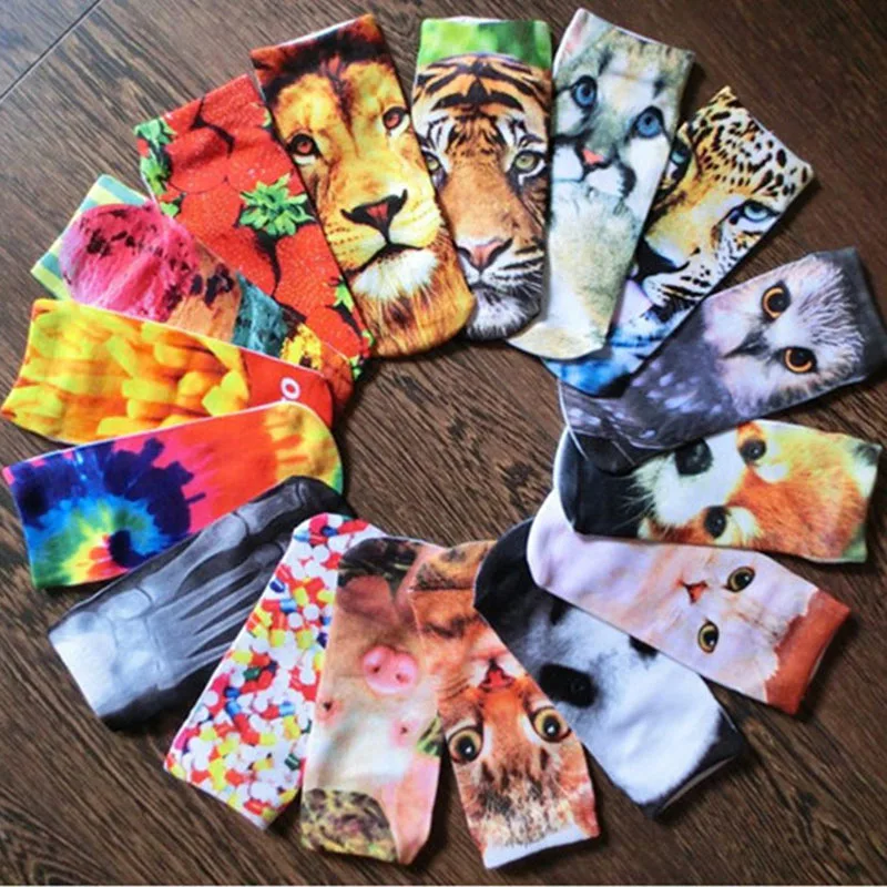 

Ms. Invisible Socks Funny Socks Print Meat 3D Color Socks Hot Sale