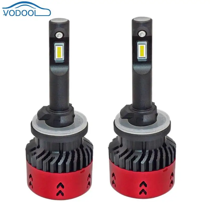 Vodool 2 шт. 880 DC 11-30 В 6000 К 4800lm 35 Вт светодиодный фар автомобиля Deep дуги противотуманные глава лампы накаливания для мотоциклов Двигатели utvs