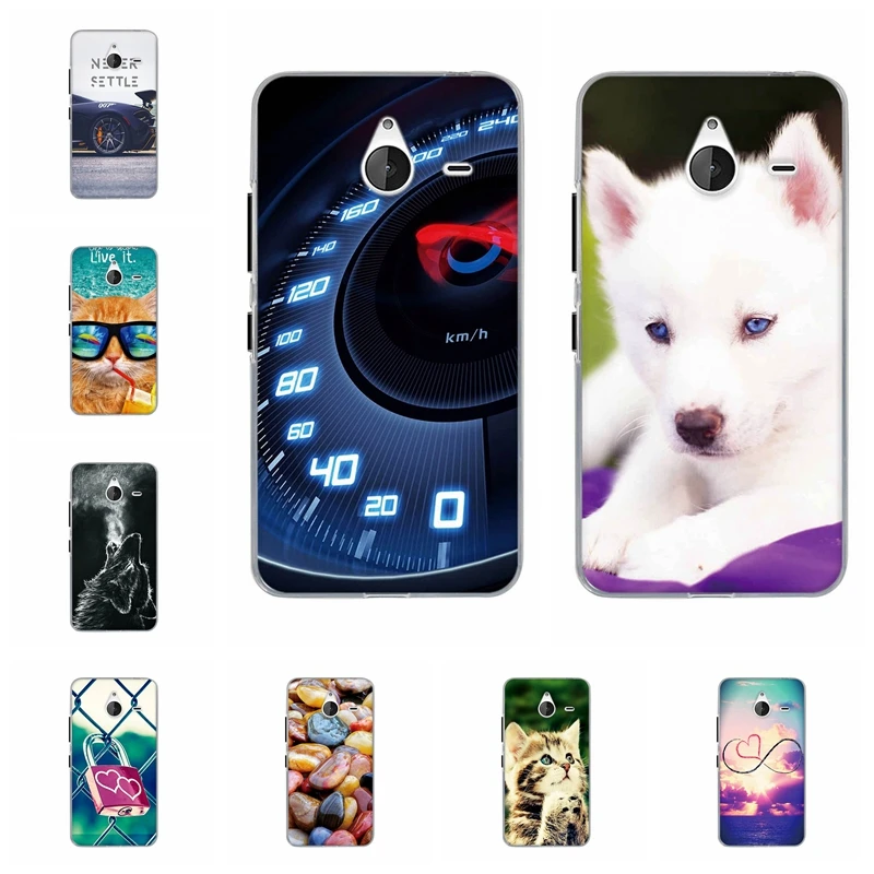

For Microsoft Lumia 640 XL Case Soft TPU For Nokia Lumia 640 XL Cover Cute Cat Pattern For Microsoft Nokia Lumia 640 XL Funda