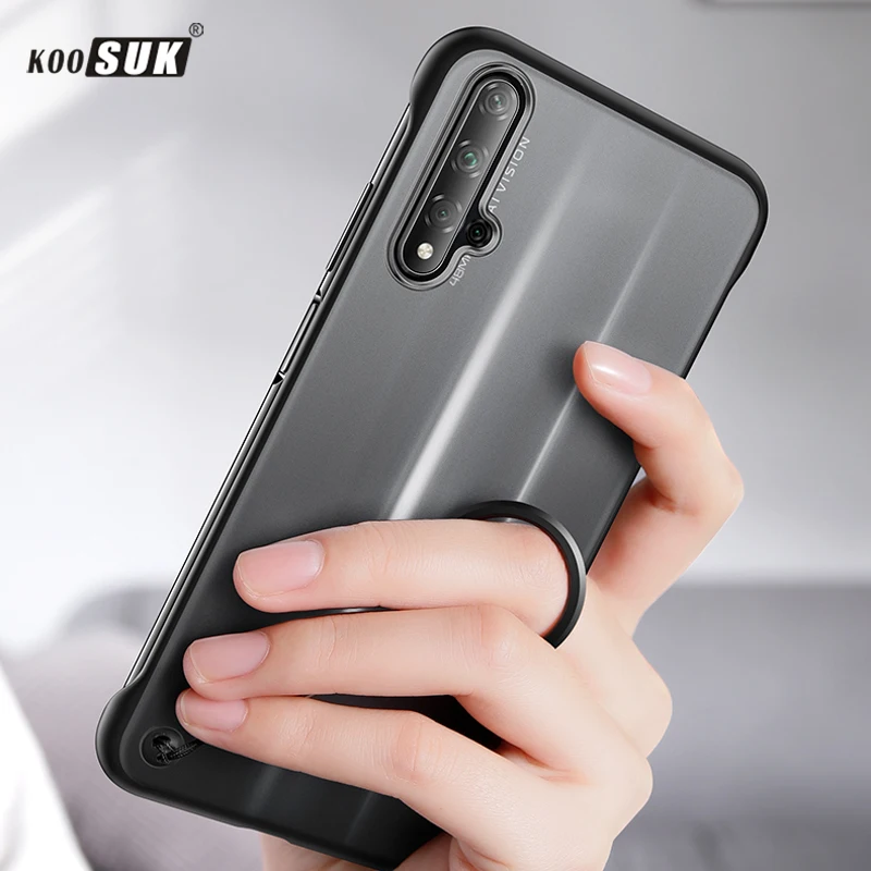 V20 безрамный чехол для Huawei Honor 20 Pro Прозрачный View силиконовый Coque Funda | Мобильные