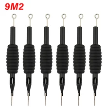 OPHIR 6 шт./лот 9M2 по стерильному одноразовому иглу колпачки для татуажа острые наконечники и трубка 3/4 сцепление_ TA110(9M2)-6x