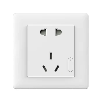 

Smart Light Control ZiGBee Wall Switch Socket Plug Via Smartphone APP Wireless Remote Drop Shipping