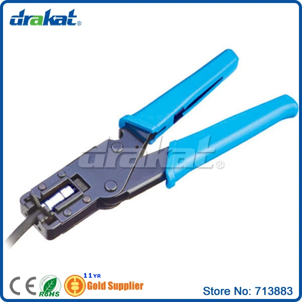 

Hand Crimper Tool RG 6 RG 59 F Compression Tool (TL-508)