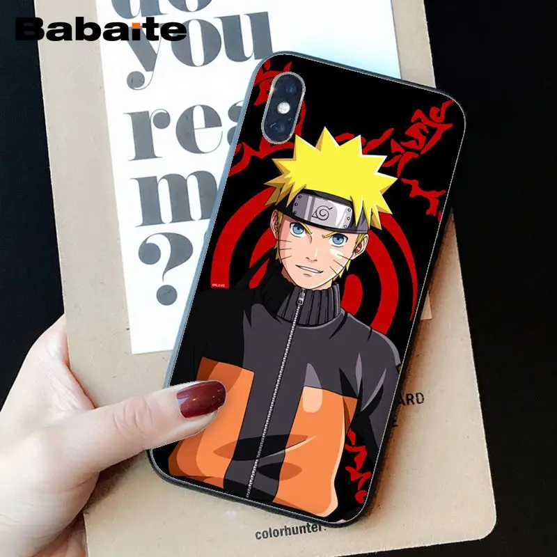 Babaite Hokage Наруто Какаши Япония Аниме Мягкий Силиконовый ТПУ чехол для телефона для iPhone 6S 6plus 7plus 8 8Plus X Xs MAX 5 5S XR