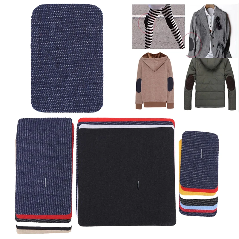 

18Pcs/lot Assorted Iron on Jean Mending Cute Patches Repair Kit for Clothing Patches Cloth Jeans Hats Bags