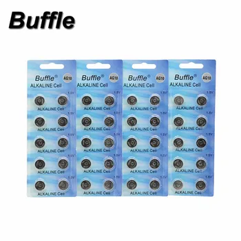 

40pcs/4packs AG10 LR1130 389 SR1130 Button 189 LR54 Cell Coin Alkaline Battery