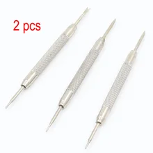 2 шт. Инструменты для ремонта металлический Серебряный браслет многофункциональный ремешок для часов Ремешок для открывания Замена пружинного стержня Соединительный инструмент для удаления