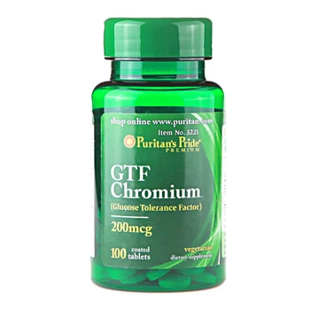 

GTF Chromium 200 mcg 100 tablets