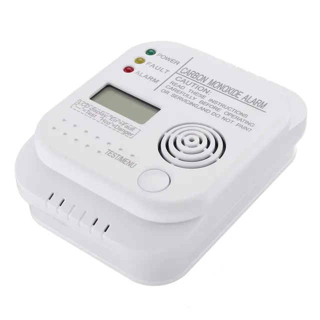 NEW CO Carbon Monoxide Alarm Detector LCD Digital Home Security Indepedent Sensor Safety