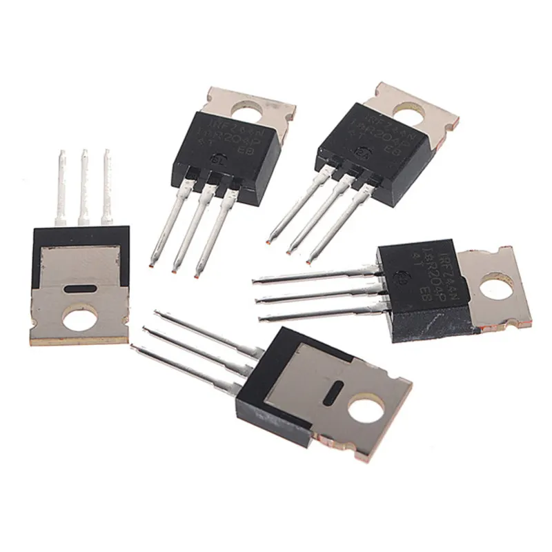 Detectorcatty 10pcs 55V 49A IRFZ44N IRFZ44 Power Transistor MOSFET N-Channel Detectorcatty 10pcs 55V 49A IRFZ44N IRFZ44 Power Transistor MOSFET N-Channel