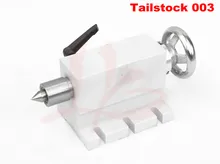 CNC tailstock 4 Axis,MT2 Rotary Axis Lathe Engraving Machine Chuck for Mini CNC router woodworking