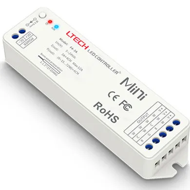 

F4-3A;LTECH Wireless receiver;DC5-24V input;3A x4CH Max 12A output