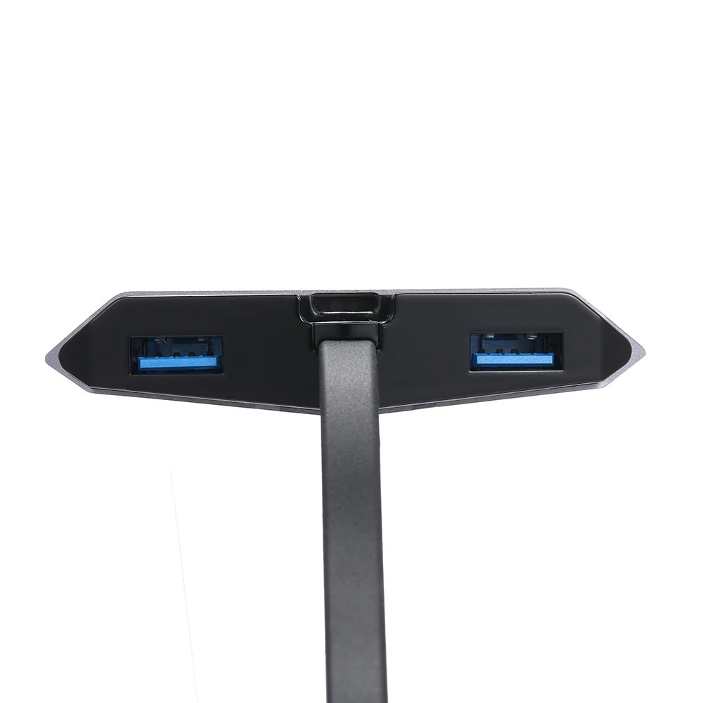Док станция Type C для HD конвертера Адаптер Ethernet RJ45 двойной USB 3 1 с разъемом 5 мм MacBook