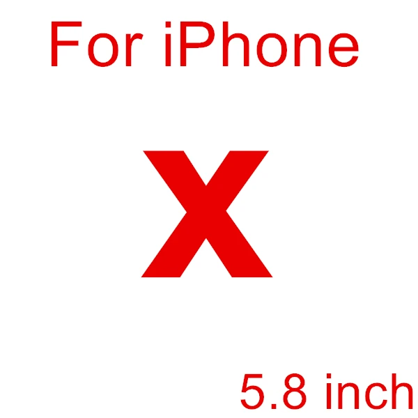 For iPhone X 9H 9D матовое полное покрытие AG Закаленное стекло протектор экрана для iPhone X XS 11 Pro MAX XR 8 7 6S 6 Plus против отпечатков пальцев - Цвет: For iPhone X