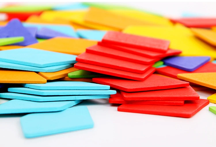 Brinquedos de Blocos de Madeira Educativos para Crianças Ferramentas de Aprendizagem Brinquedos do Bebê Pcs de Madeira Rainbow Dollryga Faça Você Mesmo 170 Brinquedos Construtor Novos 6 Blocos de madeira