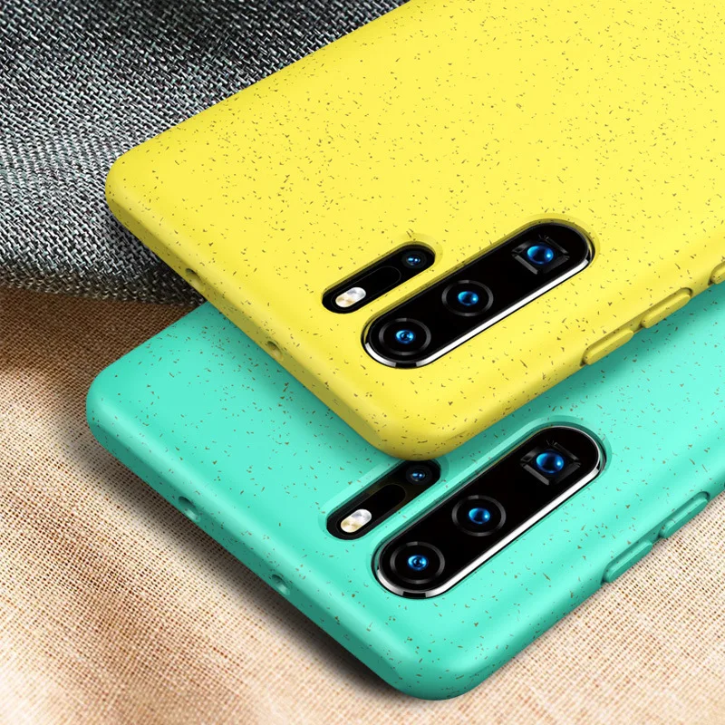 

For Huawei P30 Pro Case Soft Silicone Shockproof TPU Back Cover for Huawei P30 Lite Case Fresh Fashion Candy Color Coque Cover