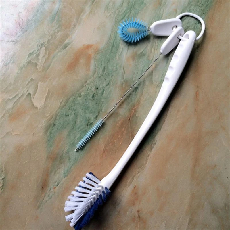 2018 New Practical Multifunctional Cleaning Brush Straw Lid Handle Extension Brush Cleaners Tool hot sale C0328#30              06