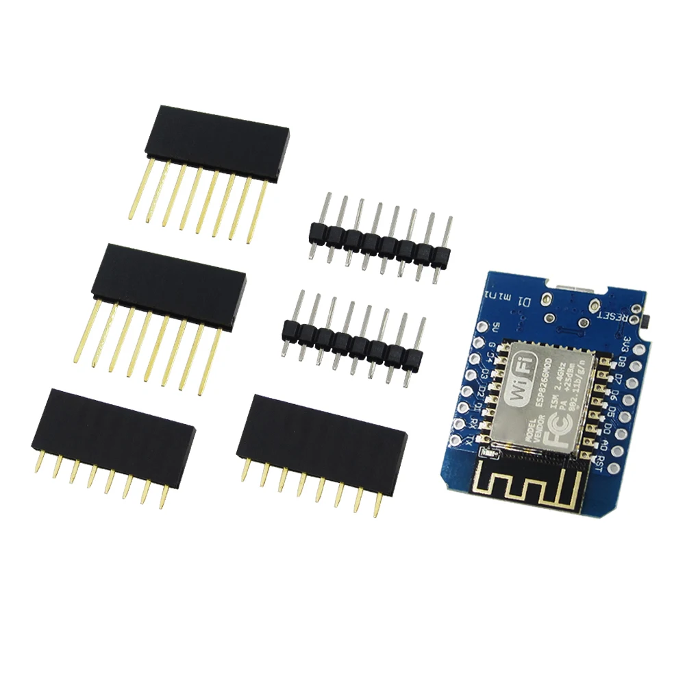 D1 mini - Mini NodeMcu 4M байты Lua WIFI Интернет вещей макетная плата на основе ESP8266 |