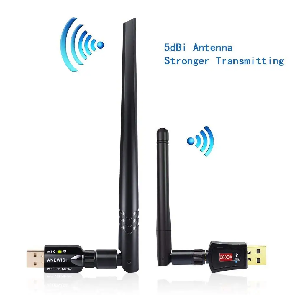 [Адаптер Wi Fi] до Италии 5dBi 600 Мбит/с для smart TV Android приставки ноутбука антенны
