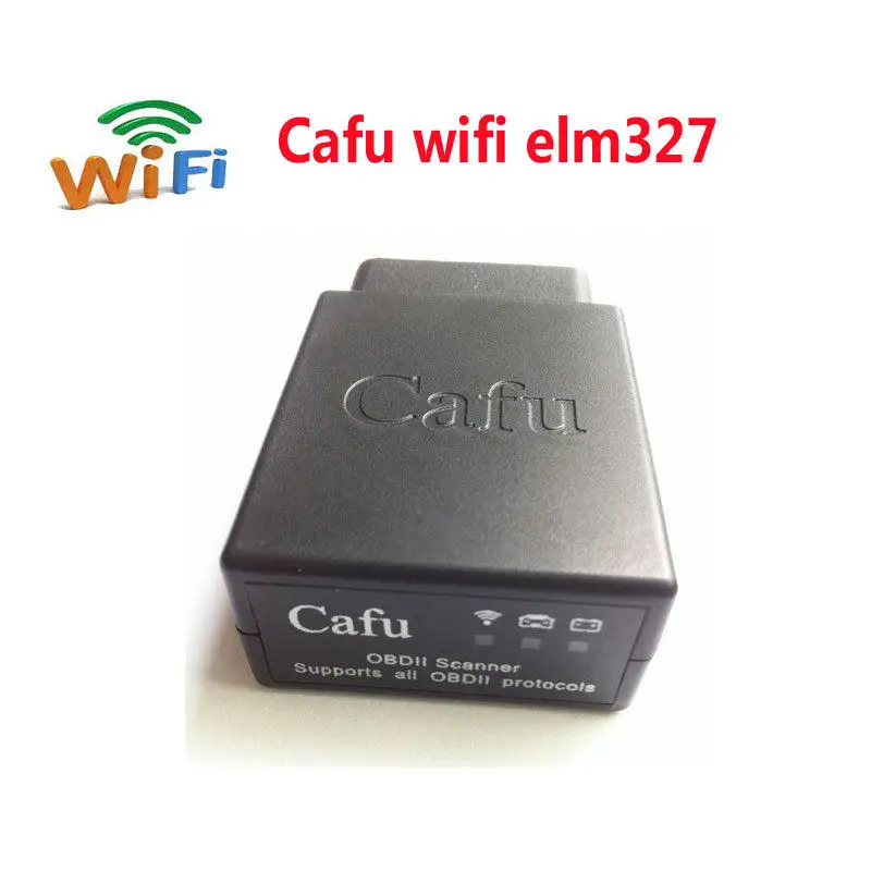 

Black Newest ELM327 V1.5 WIFI CV1 OBD2 OBDII Auto Diagnostic Scanner ELM 327 WiFi OBD Adapter Diagnostic Tool