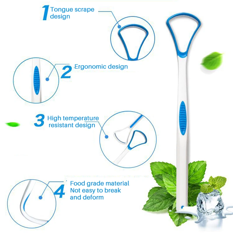 1/3/5 шт. очистка полости рта скребок для языка свежее дыхание скребок для языка щетка гигиена полости рта уход за язычок щетки чистящие