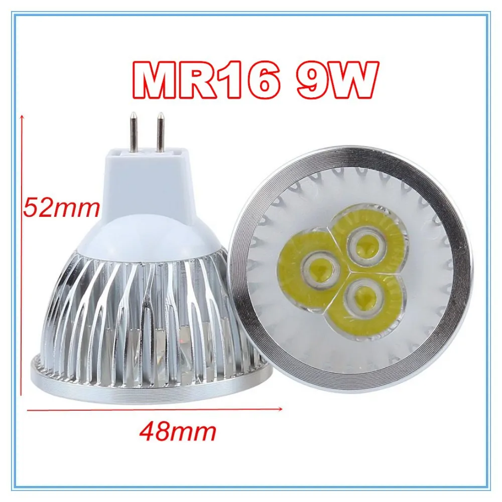 Супер яркий 9 W 12 W 15 W GU10/MR16/GU5.3/E27/E14 светодиодный свет 85-265 V затемнения DC 12 V теплый белый/холодный белый/натуральный белый светодиодный свет