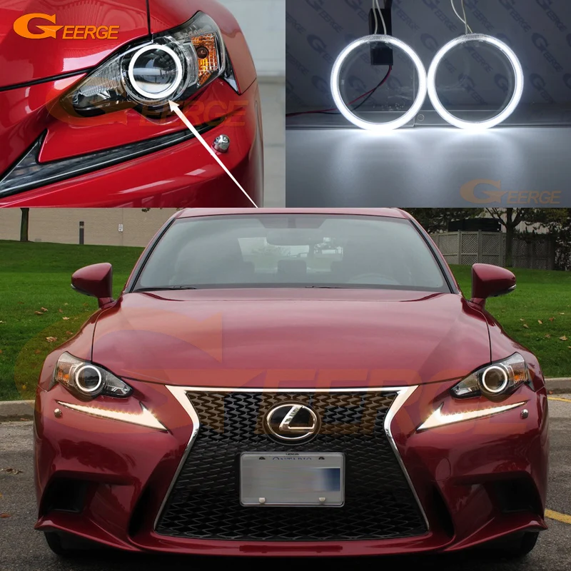 12x Interior Package for 2006-2013 Lexus IS250 IS350 ISF Car LED Bulbs light Red