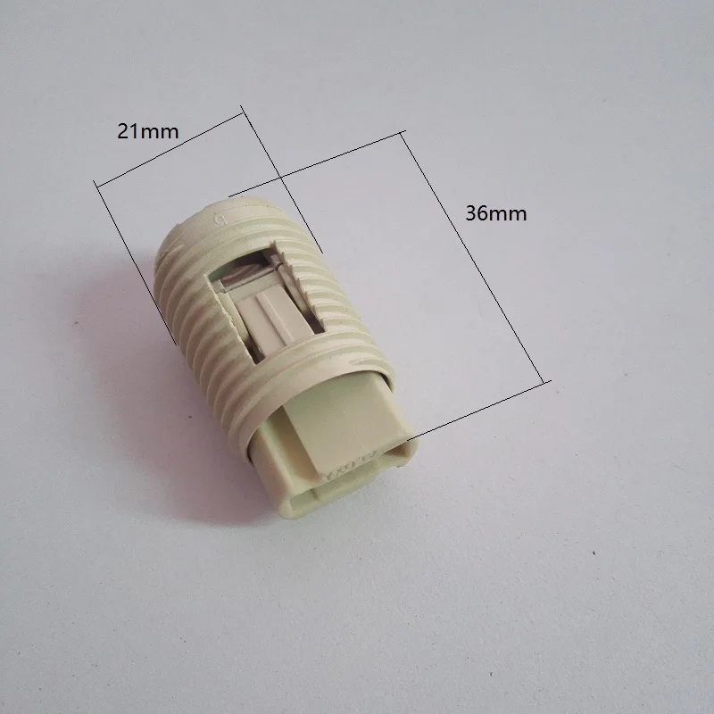 Патрон для люстры G9 керамический клипс c резьбой М10х1 для светильников и люстр