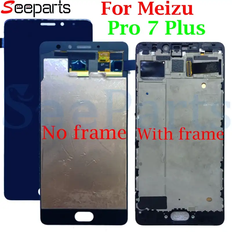 Buy 5 7 For Meizu Pro 7 Plus Pro7 Plus Lcd Screen Display Touch Screen Frame Digitizer Assembly Replacement For Meizu Pro7 Plus Lcd In The Online Store Ifixphone Store At A Price Of