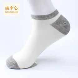 Wennalun 2019 новый тонкий бамбуковое волокно для мужчин двигаться t короткие носки корабль 2 пары harajuku popsocket забавные носки