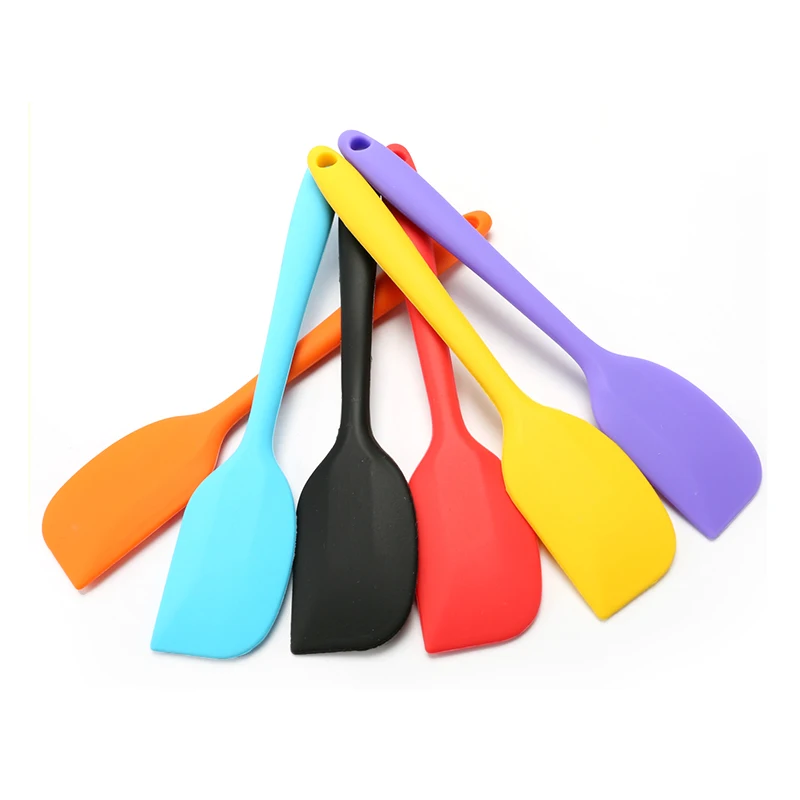 

Food Grade Kitchen Silicone Cream Butter Cake Spatula Mixing Batter Scraper Butter Mixer Cake Brushes Baking Tool Kitchenware