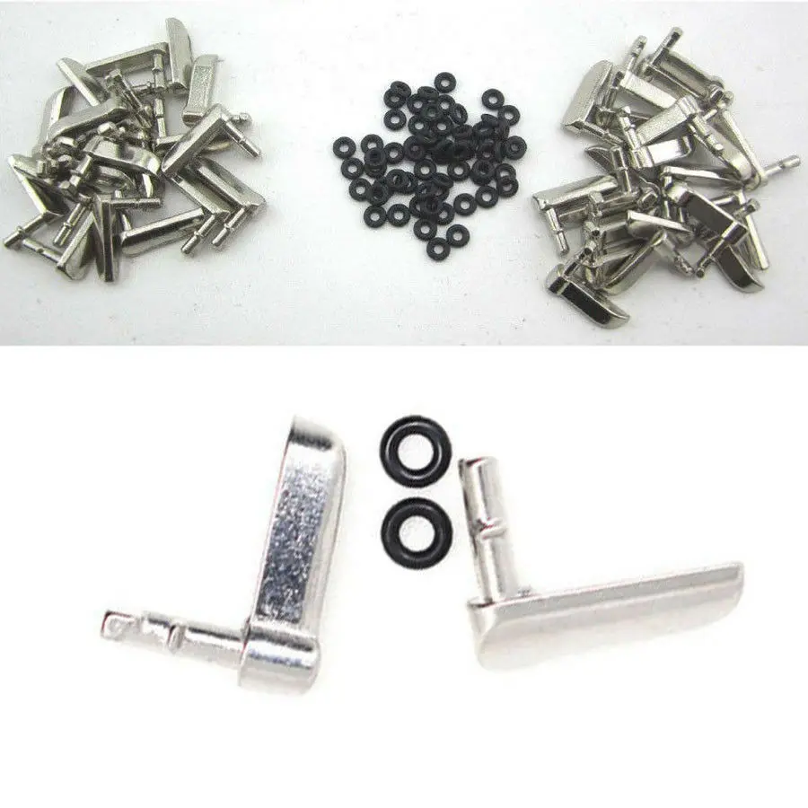 

10PCS For Motorola Symbol MC3000 MC3070 MC3090 Battery Door Latch Metal Part Set O-ring Compatible