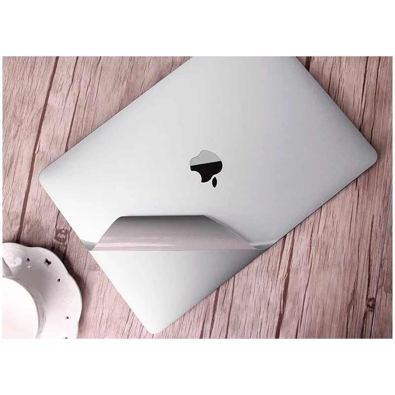Чехол для ноутбука Защитная пленка для Macbook Air Pro retina сенсорной панелью 1" 13" 1" Тетрадь 3M стикер на фюзеляж три Костюм из нескольких предметов - Цвет: Silver