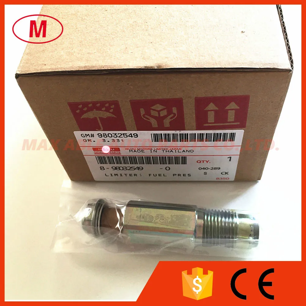 

D*EN*SO Original Fuel pressure limiter/Relief regulator valve 98032549,8-98032549,095420-0281, 0954200281, 095420-0280