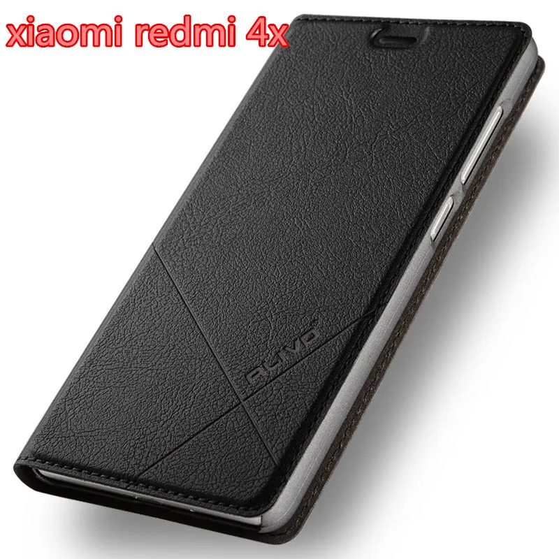 

Xiaomi Redmi 4x Case PU Leather Business Series Flip Cover stand case For Xiaomi Redmi 4x #0918 with Tracking Number.
