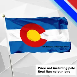 Колорадо Марианских флаг, развевающийся флаг Ткань флаг, развевающийся флаг различные Размеры цена не включая Полюс