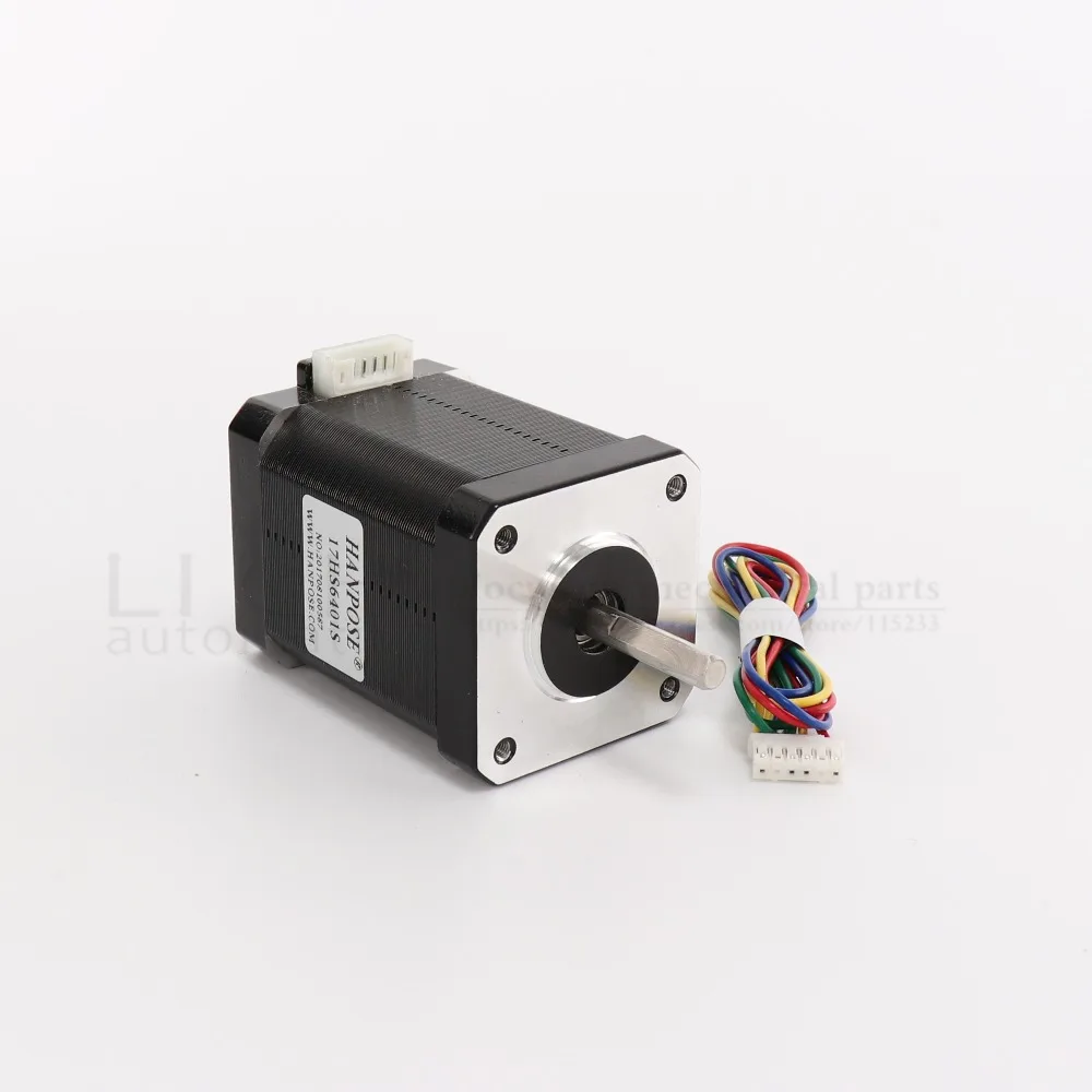 شحن مجاني 2-المرحلة الهجين السائر nema17 موتور 60 ملليمتر (1.7A ، 0.73NM ، 60 ملليمتر ، 4-سلك) نيما 17 17HS6401 ل 3D طابعة cnc شحن مجاني 2-المرحلة الهجين السائر nema17 موتور 60 ملليمتر (1.7A ، 0.73NM ، 60 ملليمتر ، 4-سلك) نيما 17 17HS6401 ل 3D طابعة cnc