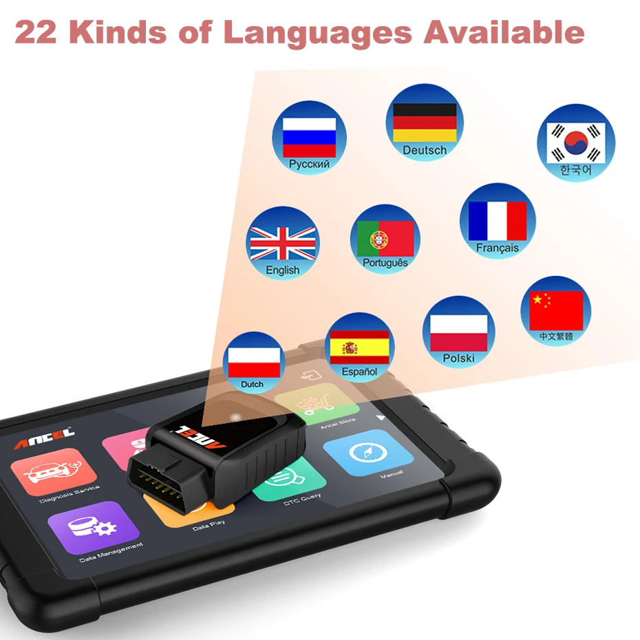 Ancel X5 OBD2 Diagnostic Tool WiFi Automotive Scanner OBD Full Systems Car Diagnostics Airbag Oil Reset ABS DPF ODB2 Scanner Ancel X5 OBD2 Diagnostic Tool WiFi Automotive Scanner OBD Full Systems Car Diagnostics Airbag Oil Reset ABS DPF ODB2 Scanner